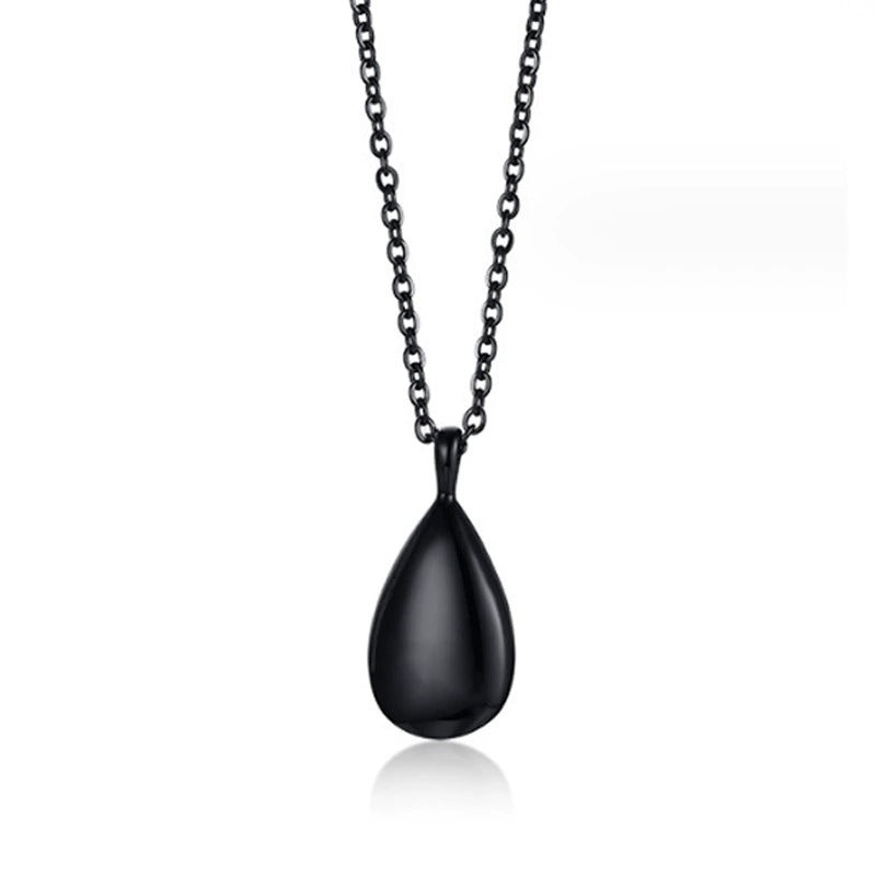Drop Cremation Urn Necklace Tears of Love for Ashes-A018