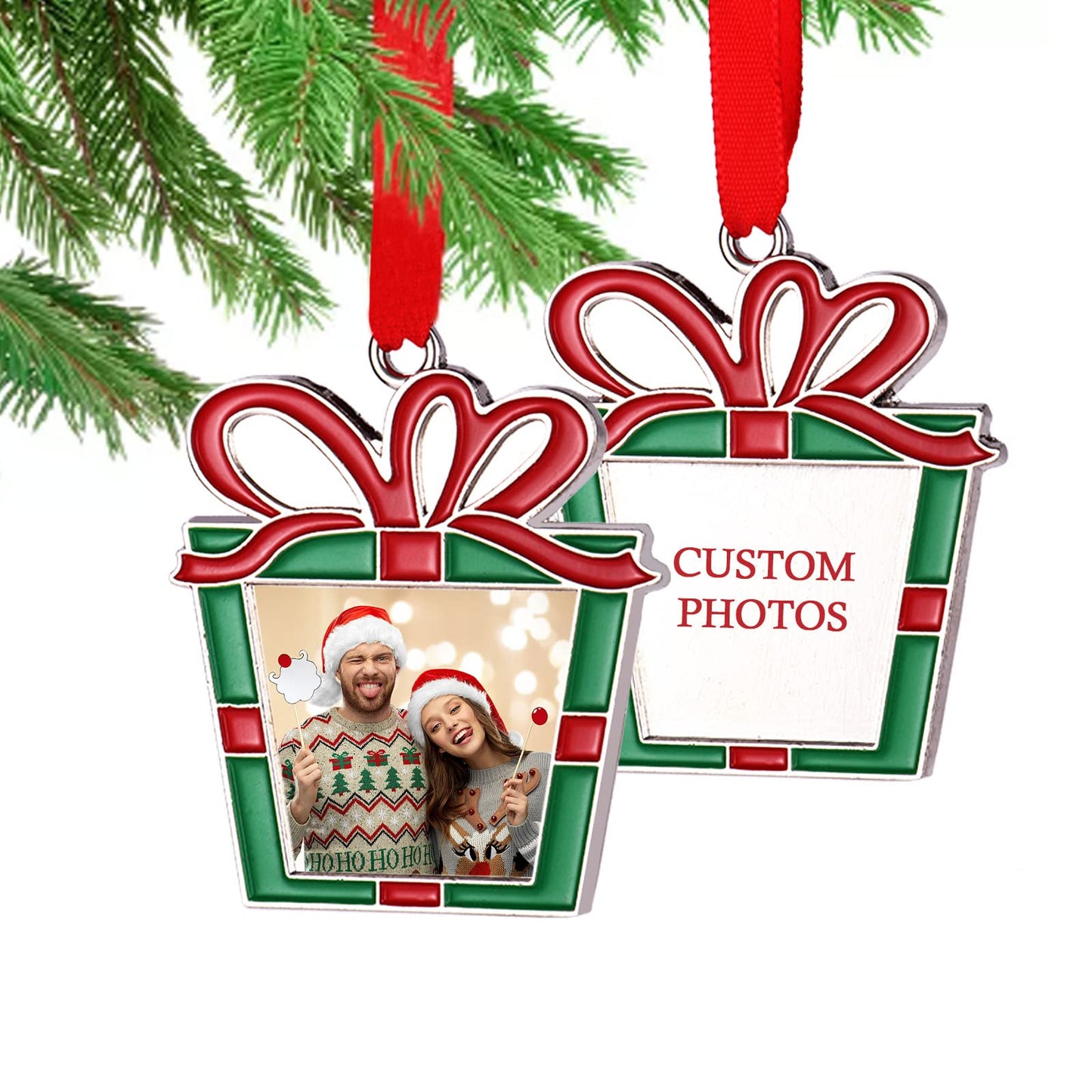 Christmas Ornaments - Chrismas Gift Box Ornaments-O006