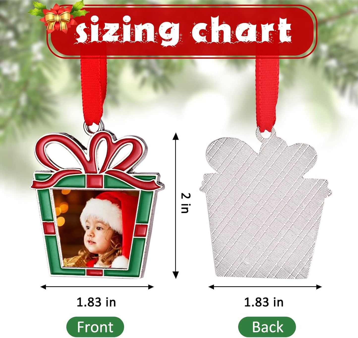 Christmas Ornaments - Chrismas Gift Box Ornaments-O006