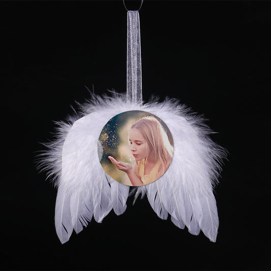 Christmas Ornaments - Angel Wings Memorial Ornament-O003