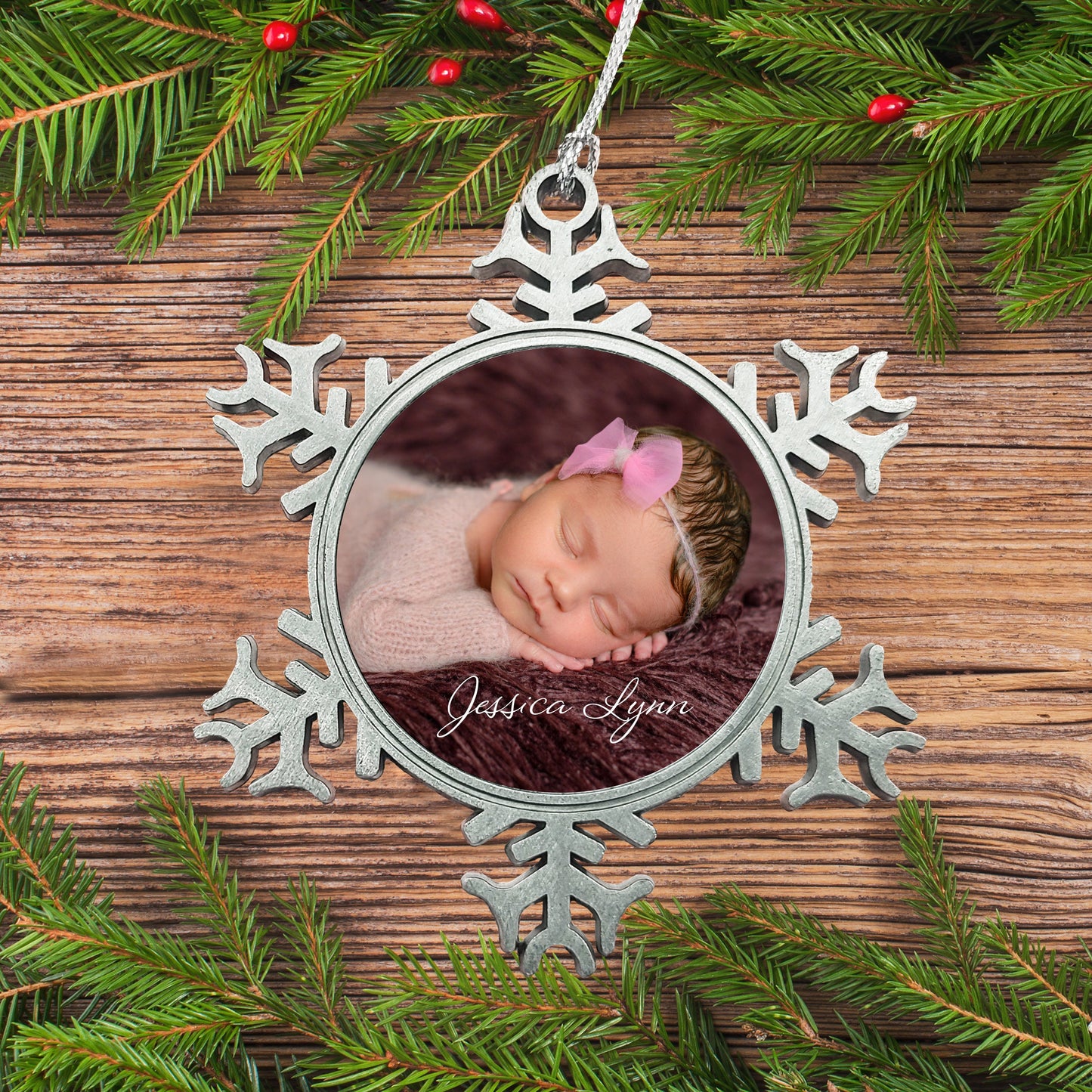 Christmas Ornaments - Snowflake-shaped Ornaments-O002